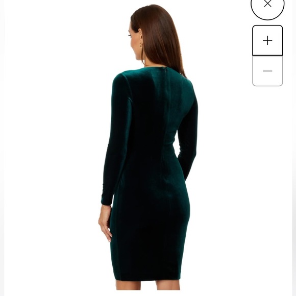 Calvin Klein forest green dress - Picture 2 of 6